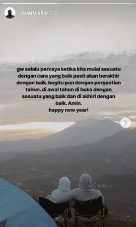 Stuart Collin punya pacar baru? / Credit: Instagram - stuartcollin