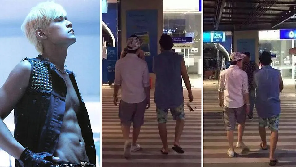 OOTD santai Jay Chou ketika di Thailand. © toggle.sg