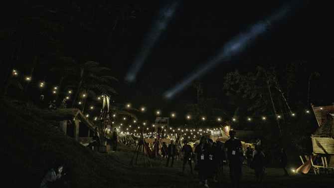 Suasana SUPERMUSIC.ID ROCKADVENTURE 2018 (credit : kapanlagi.com/Mathias Purnomo)