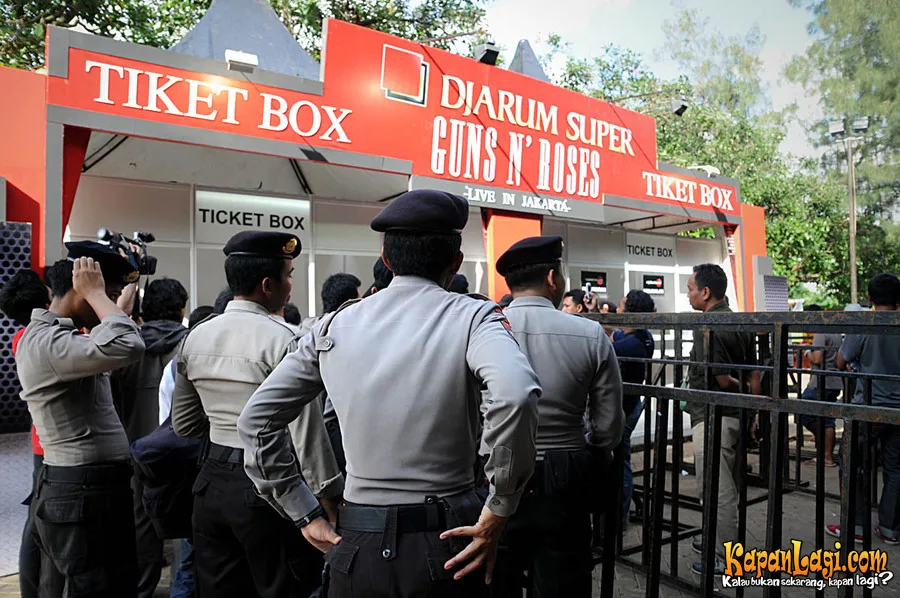 Suasana Lapangan D Senayan Siang Hari/@foto: KapanLagi.com/Bambang