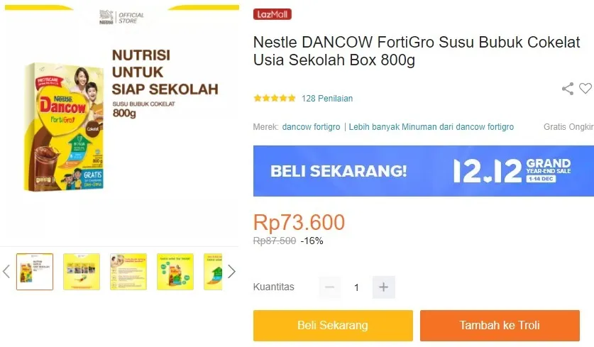 (c) Lazada