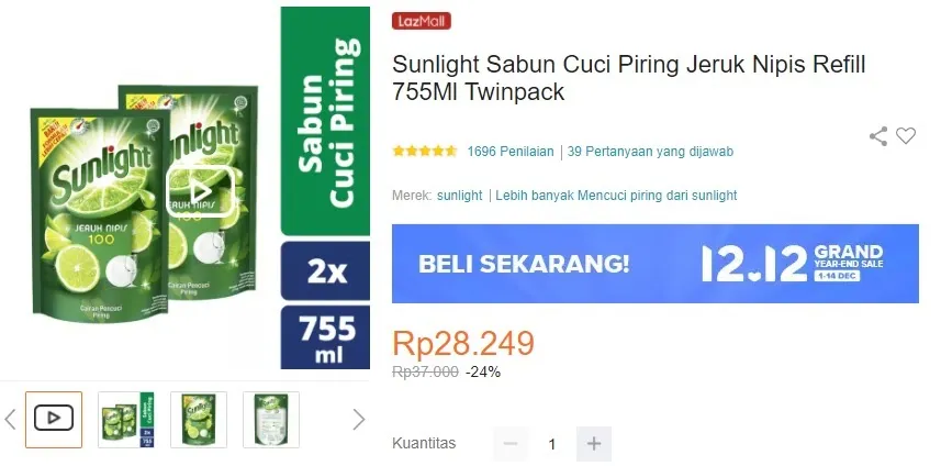 (c) Lazada