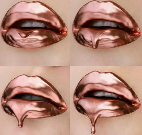 lipstik metalik Kylie Jenner © buzzfeed.com