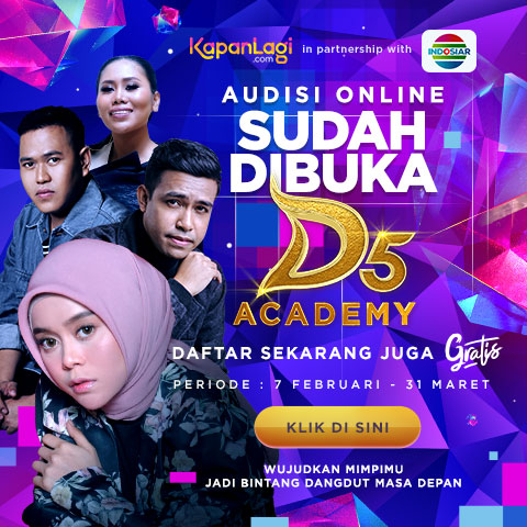 Audisi D Academy 5 sudah dibuka (credit: KapanLagicom)