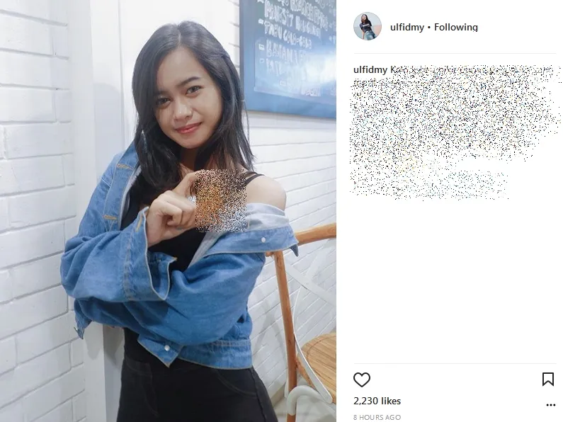Ulfi sudah posting endorse setelah masuk UGD ©instagram/ulfydmy