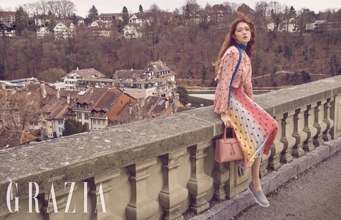 Lee Sung Kyung mengakui kalau sifat aslinya mirip dengan Kim Bok Joo dalam WEIGHLIFTING FAIRY KIM BOK JOO. ©Grazia Magazine