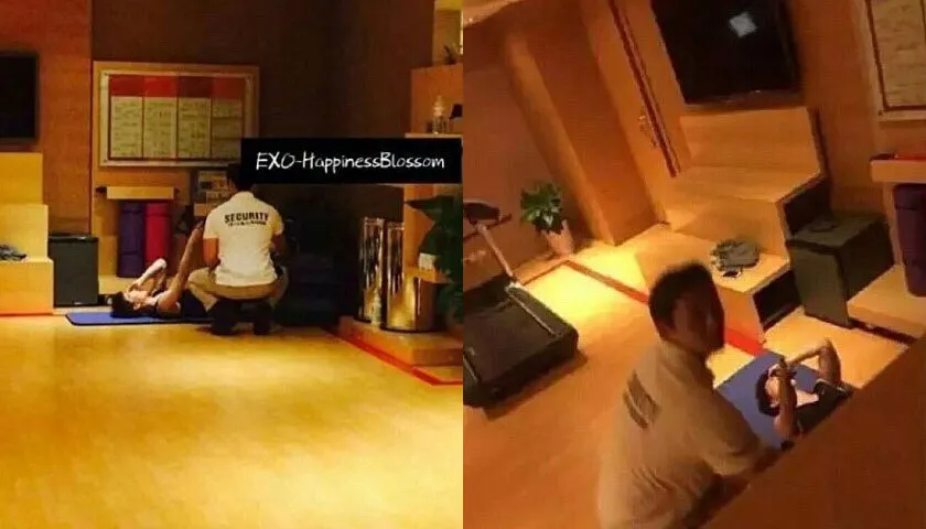 Sasaeng pasang kamera tersembunyi di gym hotel tempat EXO menginap. ©allkpop.com