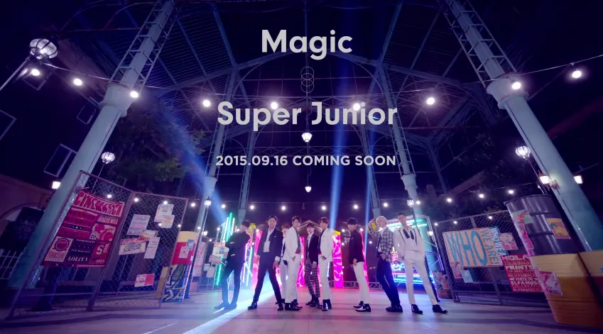 MV Magic Super Junior yang baru saja dirilis, Rabu (16/9). ©soompi.com