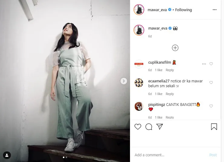 Instagram.com / mawar_eva