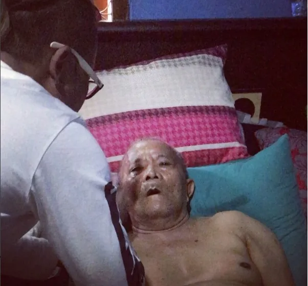 Momen-momen terakhir Sule dengan almarhum ayahnya. 姆nstagram.com/ferdinan_sule