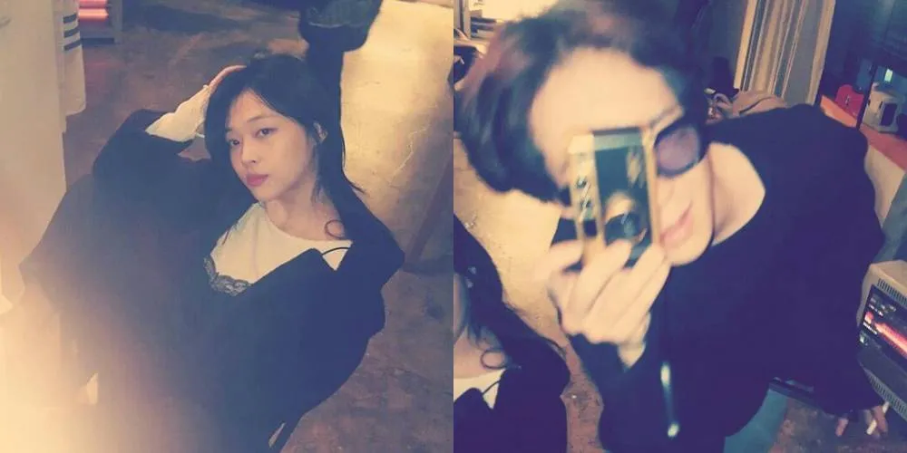 Foto yang membuat persahabatan Sulli dan Nam Taehyun diketahui publik © Istimewa
