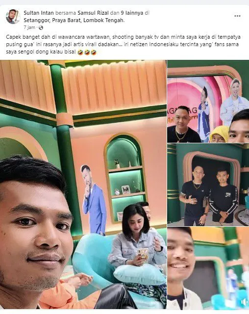 credit: Facebook Sultan Intan via Dream.co.id
