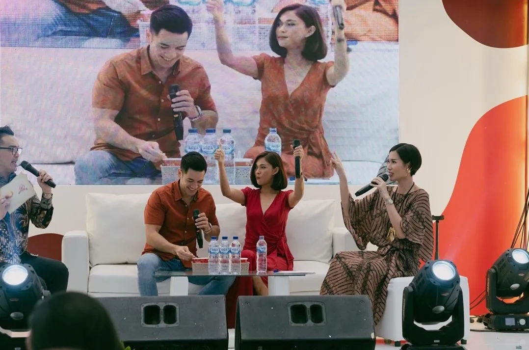 Andrew White dan Nana Mirdad / Credit: Dokumentasi Pribadi