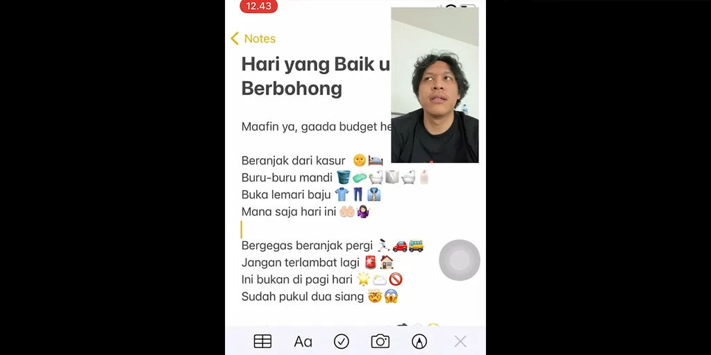Sun Eater - Hari yang Baik Untuk Berbohong feat. Hindia, dan Rayhan Noor