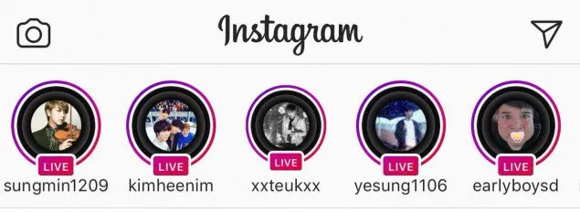 Saat 5 member Suju live IG bareng © allkpop.com