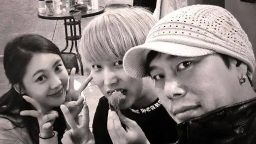 Sungmin Super Junior dan Kim Sa Eun saat membintangi musikal The Three Musketeers. @soompi.com