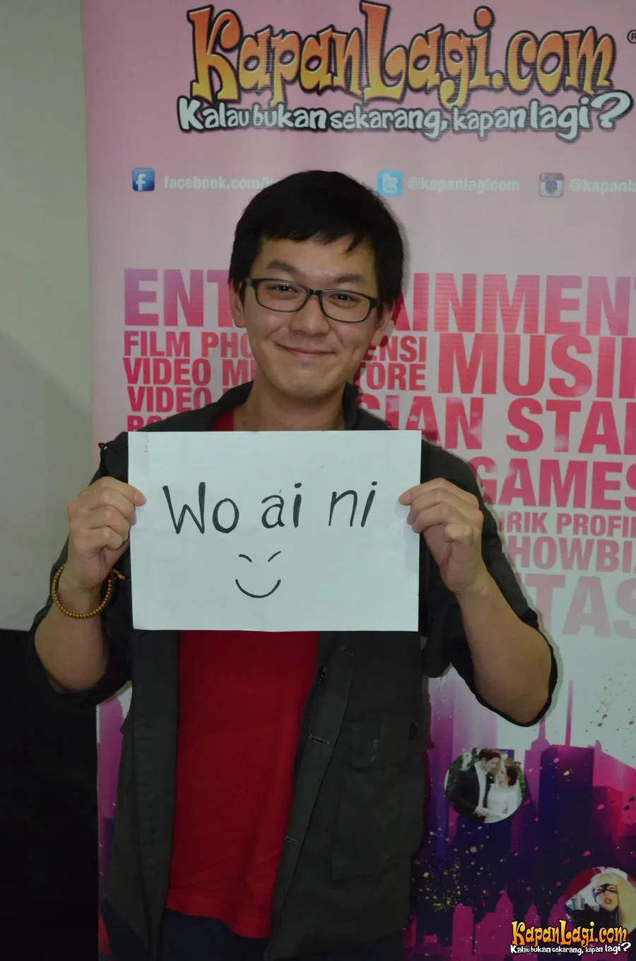 Sunny saat berkunjung ke kantor KapanLagi.com® @foto: KapanLagi.com®/abbas