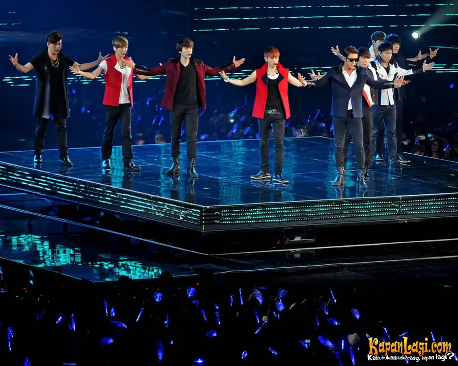 Super Junior ketika tampil di SS4 INA 27-29 April 2012 ©KapanLagi.com®