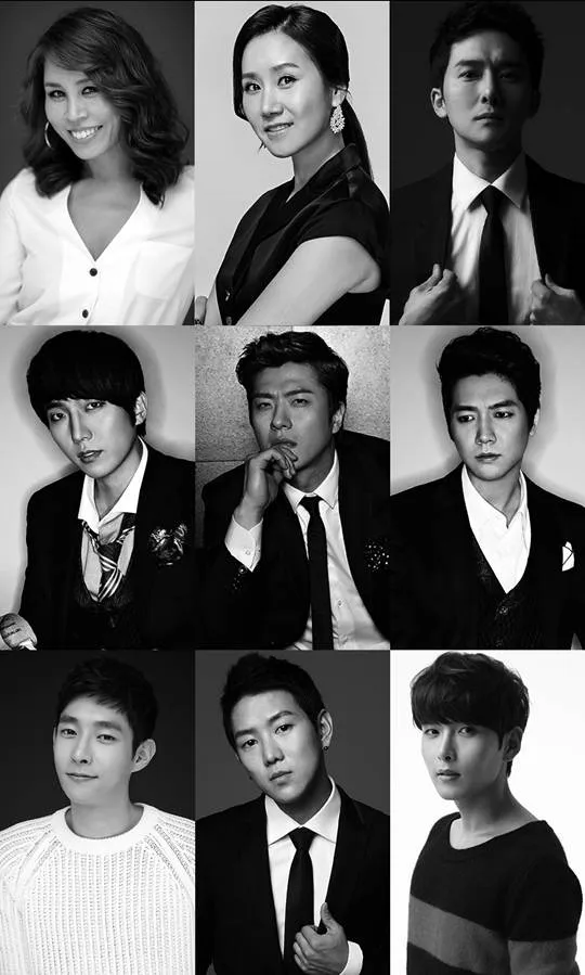 Line-up untuk musikal Agatha © allkpop.com