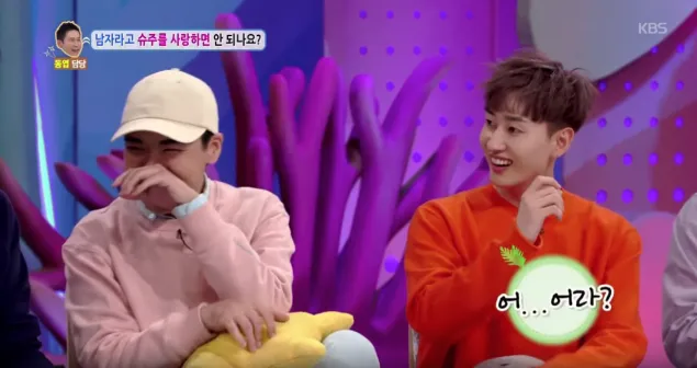 Fanboy ini nervous dekat dengan idolanya © KBS2