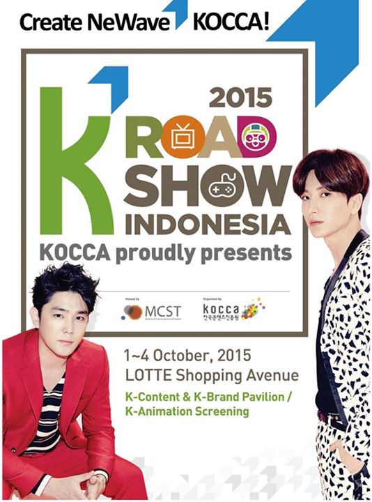 Leeteuk dan Kangin SuJu akan ke Indoensia untuk acara K Road Show Indonesia 2015. ©id.korean-culture.org