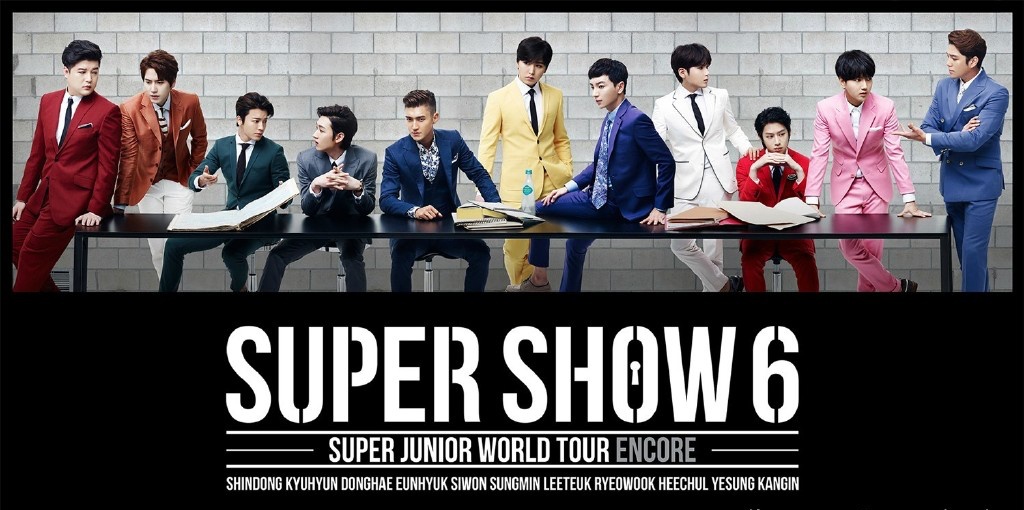 Poster resmi untuk Super Show 6 Encore di mana jadi comeback-nya Yesung di panggung © SM Ent