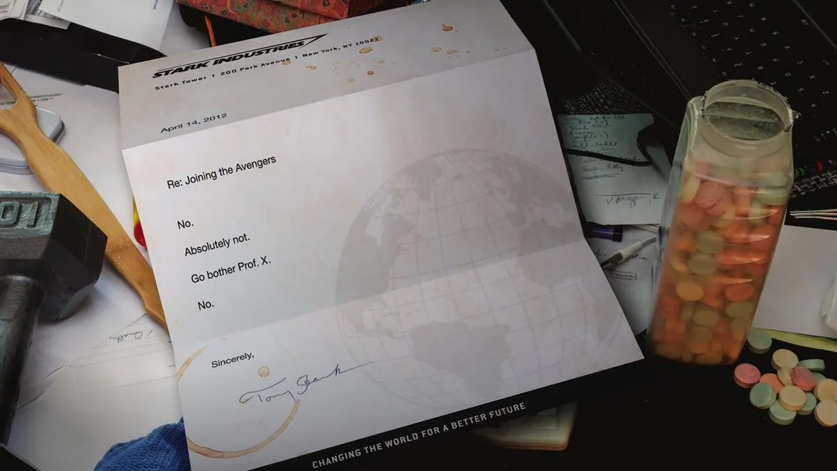 Surat penolakan untuk Deadpool © twitter.com/VancityReynolds