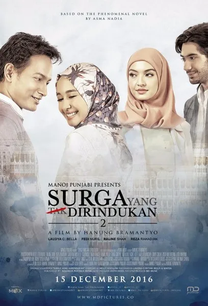 Main di film yang berbau Islami, Raline tertantang eksplore agama Islam/©MD Pictures
