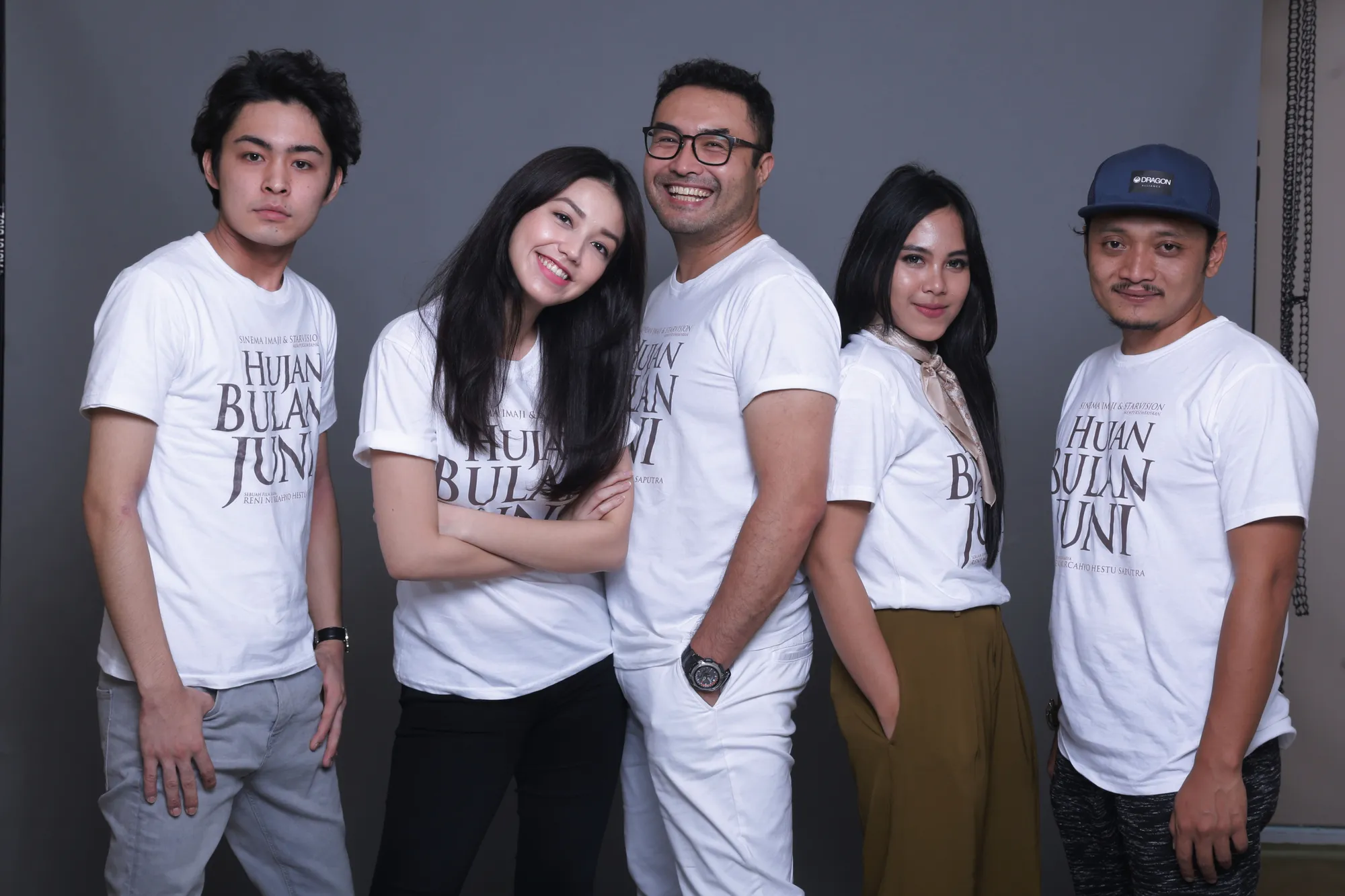 Cast Film HUJAN BULAN JUNI © Kapanlagi/Budy Santoso