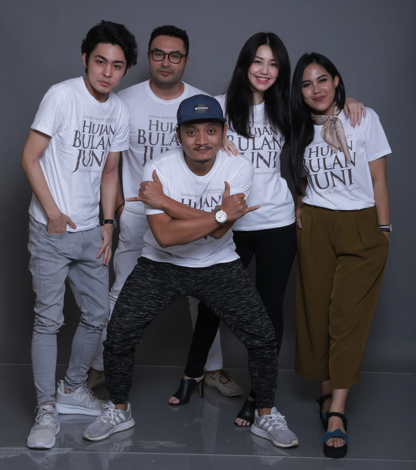 Cast Film HUJAN BULAN JUNI © Kapanlagi/Budy Santoso
