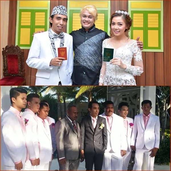Belum genap satu minggu menikah dengan Bella Shofie, perubahan sudah nampak terjadi pada sosok Suryono yang makin modis. ©KapanLagi.com®
