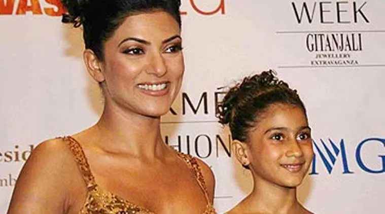 Sushmita Sen melarang Renee debut jika belum menyelesaikan pendidikannya @indianexpress.com