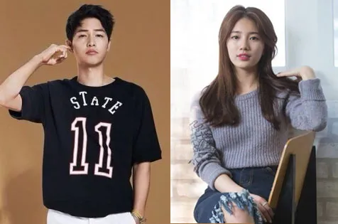 Song Joong Ki dan Suzy Miss A jadi seleb yang diangggap paling mirip dengan karakter komik. ©allkpop.com