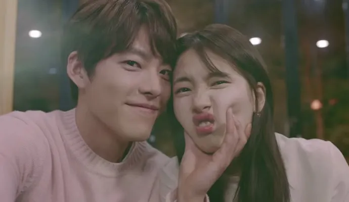 Kim Woo Bin dan Suzy Miss A dalam teaser terbaru Uncontrollably Fond. ©couch-kimchi.com