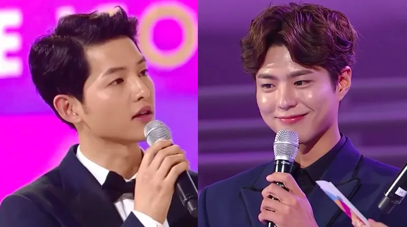 Song Joong Ki ungkap rasa kagumnya pada Park Bo Gum. © soompi.com