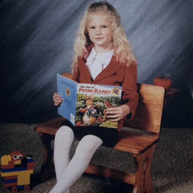 Potret masa kecil Swift @ instagram.com/taylorswift