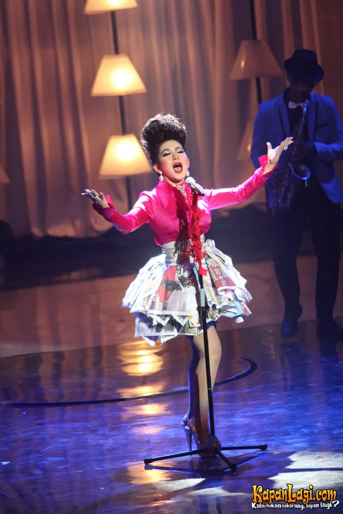 Syahrini pun turut memeriahkan Ultah Trans TV @fotO: KapanLagi.com®