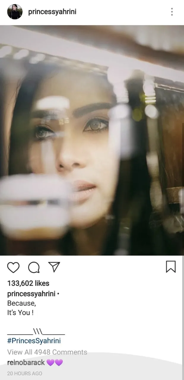 ©instagram.com/princessyahrini
