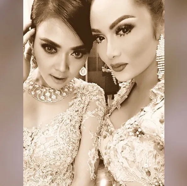 Syahrini vs KD, siapa yang lebih cantik? © instagram.com/princessyahrini