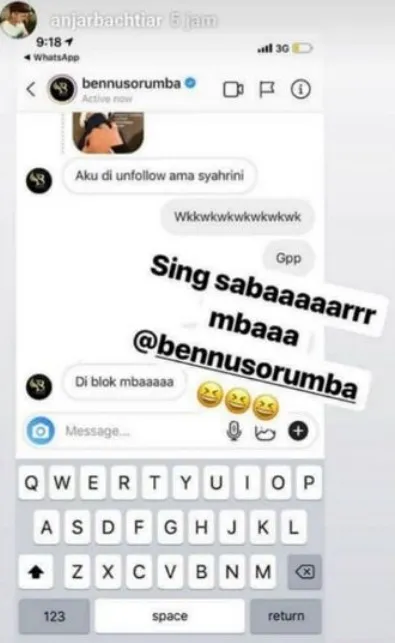 Diblokir Syahrini