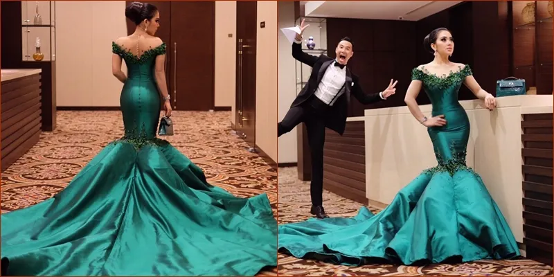 Foto editan, Syahrini berkata untuk seru-seruan. ©instagram Syahrini