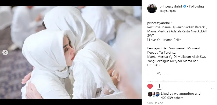 Credit: instagram.com/princessyahrini