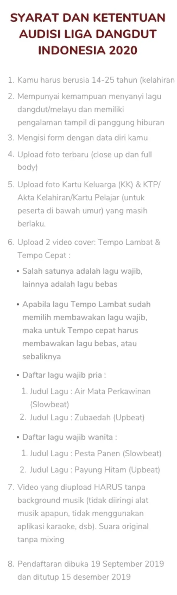 Audisi LIDA 2020 (credit: Kapanlagi.com)