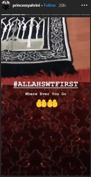 Credit: instagram.com/princessyahrini