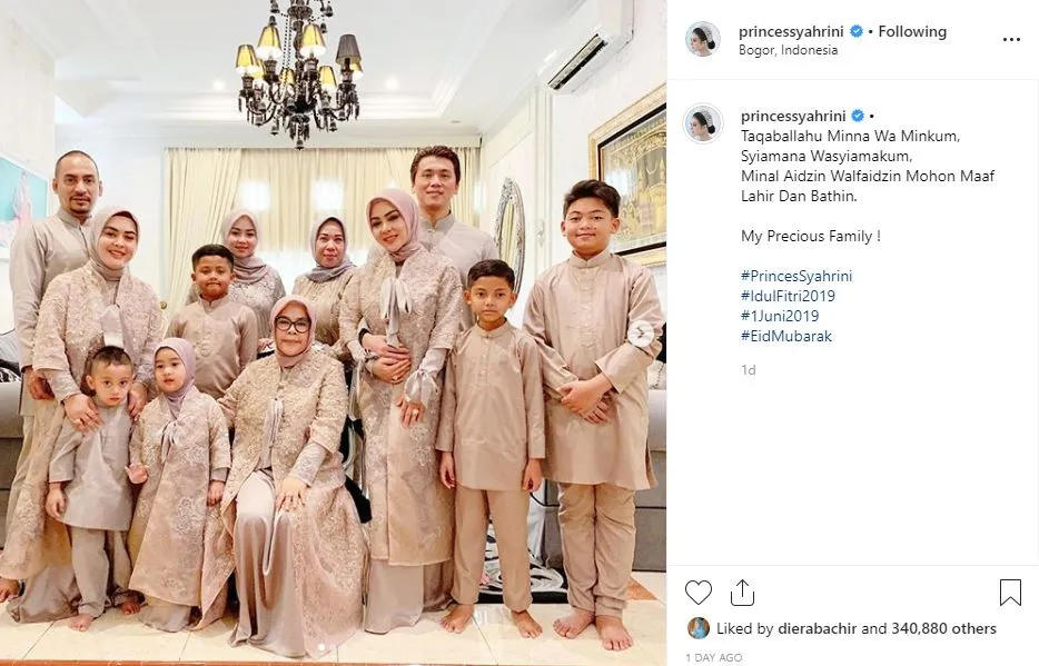 Credit: instagram.com/princessyahrini