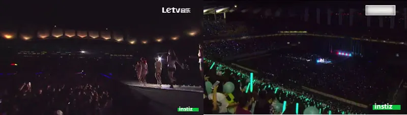 T-Ara yang diduga mendapat Black Ocean dalam Dream Concert 2015. @koreaboo.com