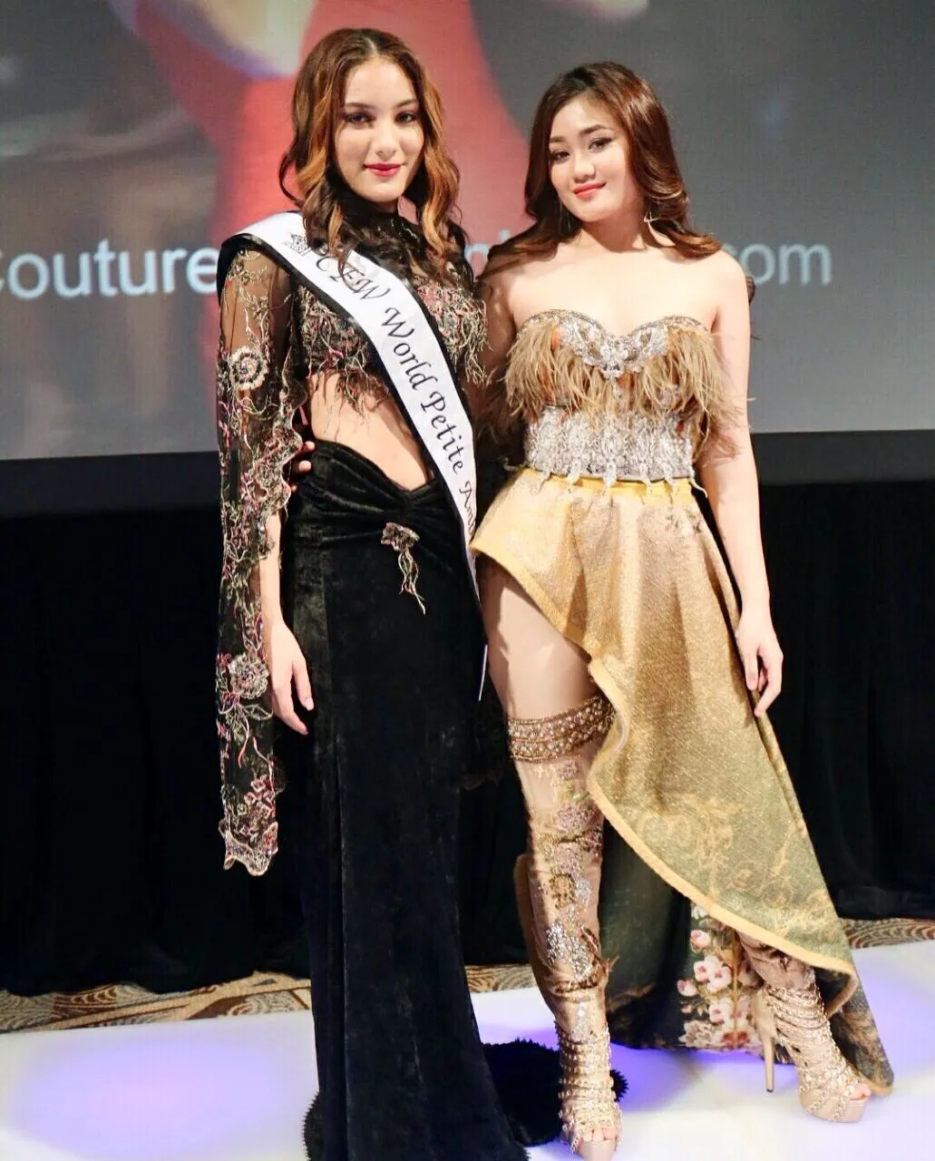 Tabita Roseline tampil di Couture Fashion Week New York 2018. © dok. pribadi