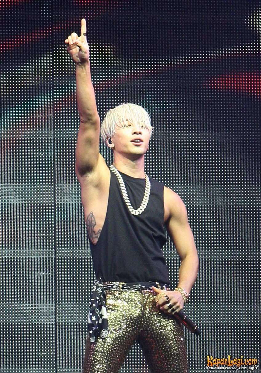 Penampilan Taeyang di Jakarta. Luar biasa! © KapanLagi.com/Agus Apriyanto