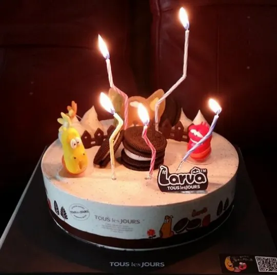 Cake ulang tahun Baekhyun EXO @soompi.com