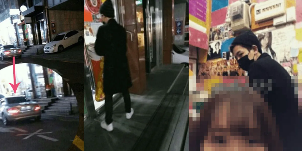 Baekhyun dan Taeyeon yang diduga sedang kencan. @Koreaboo.com